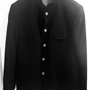 Black Button-Up Jacket
